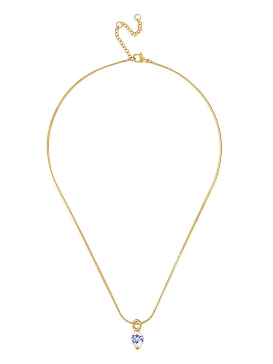 Evelyn Porcelain Pendant Necklace