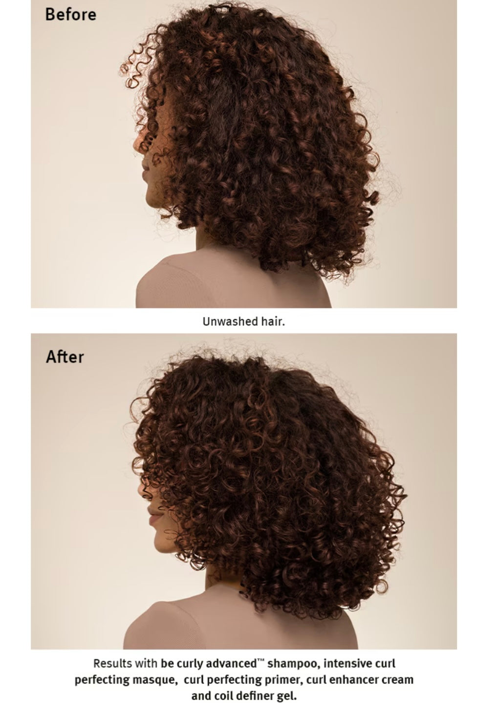 Be Curly Advanced™ shampoo