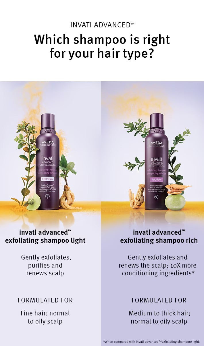 invati advanced™ exfoliating shampoo light